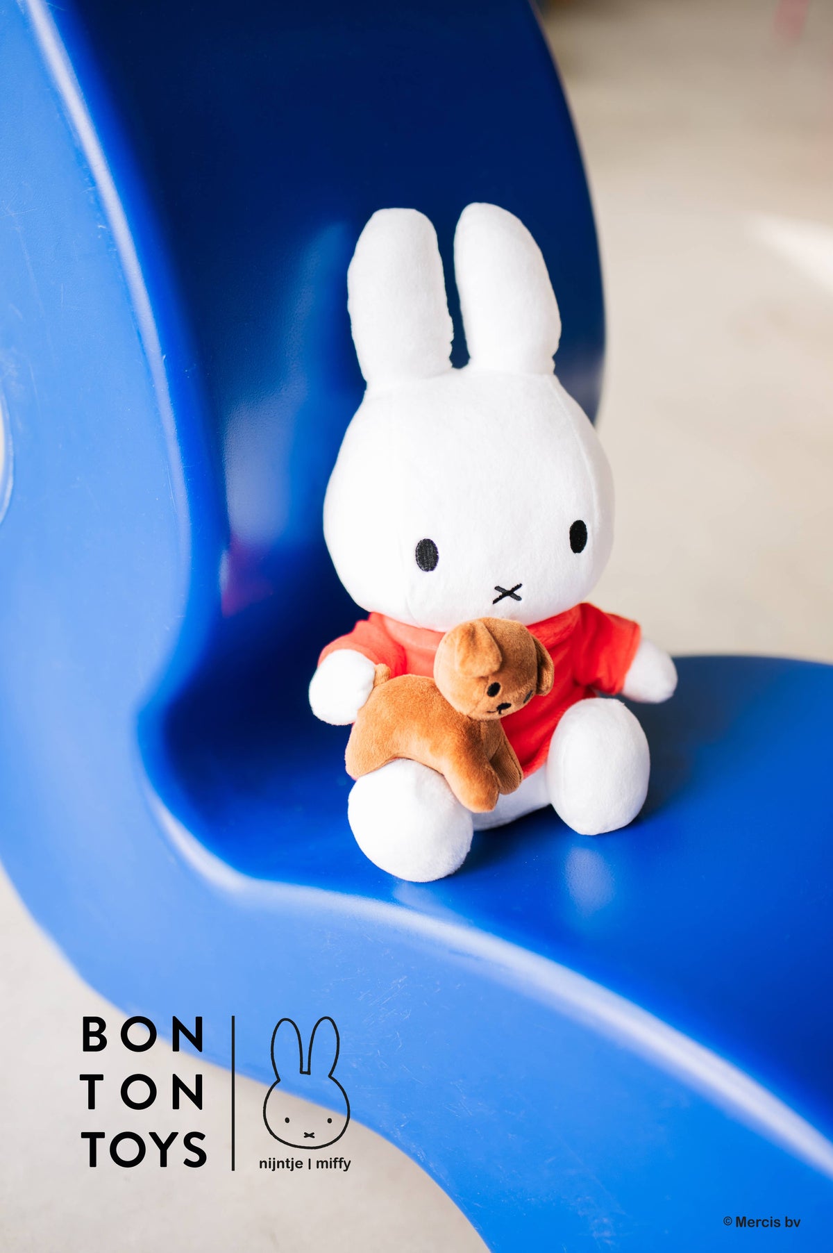 Bon Ton Toys Miffy with Snuffy large plush
