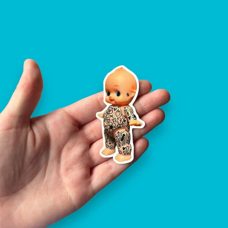 Tatted Baby Vinyl Sticker