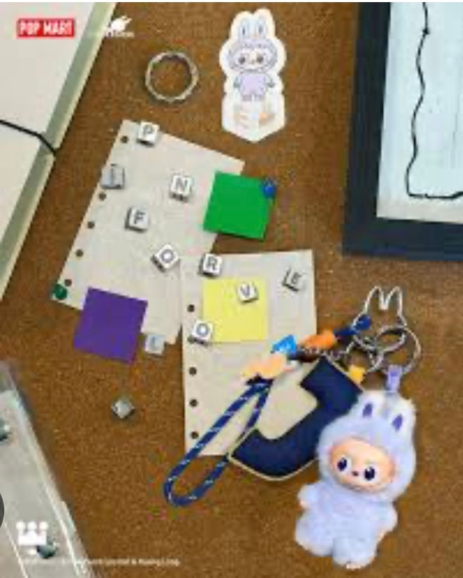 POP MART Labubu Pin For Love