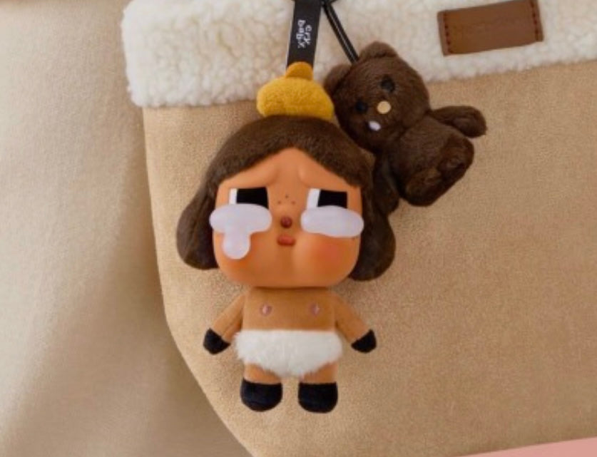 POP MART Crybaby Crying Again Vinyl Plush Pendant