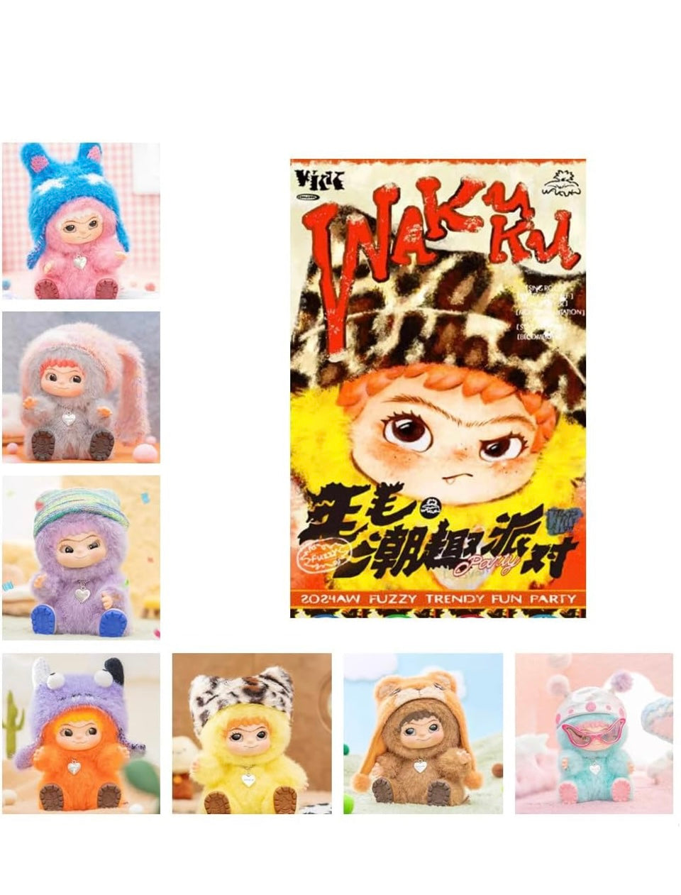 Wakuku Fuzzy Trendy Fun Party