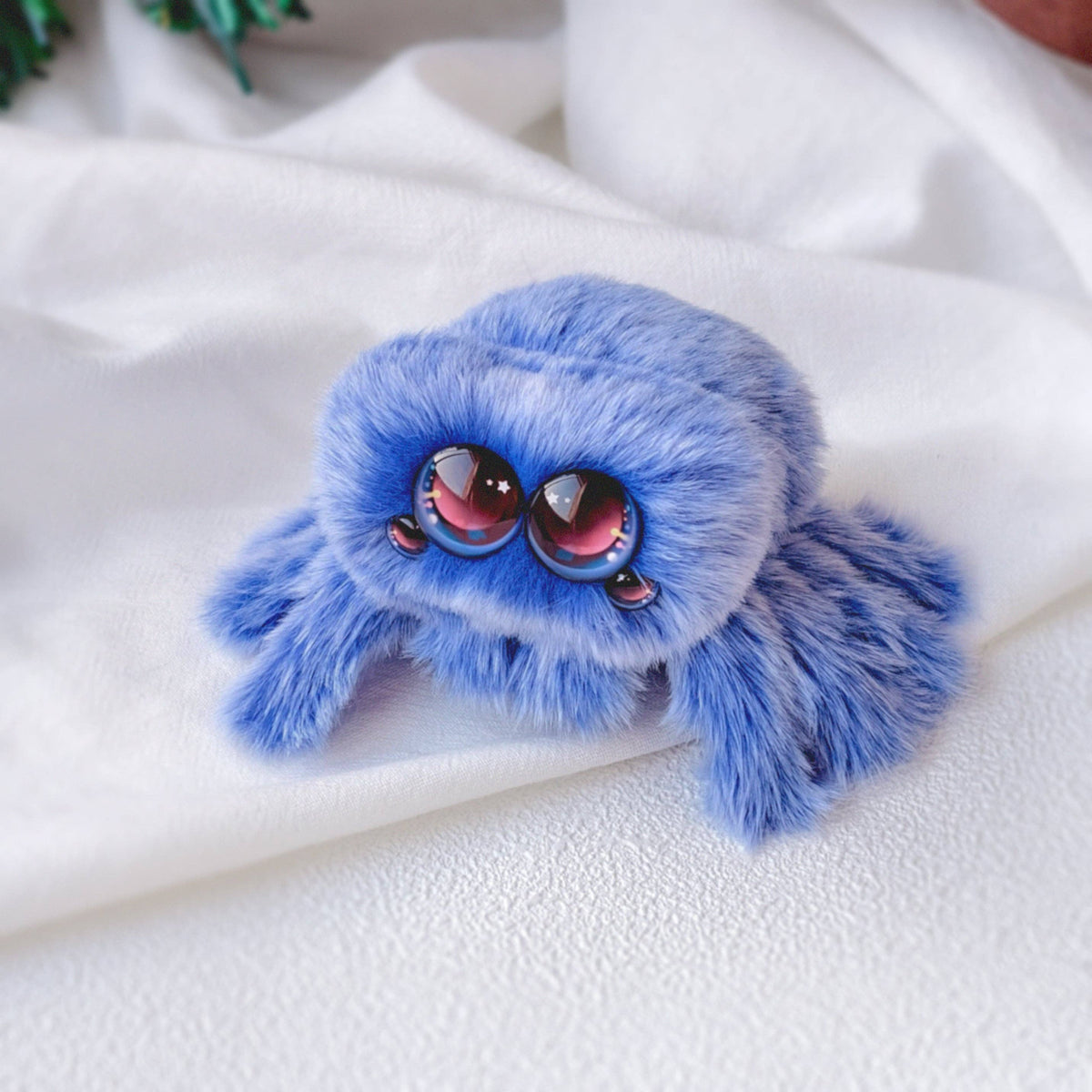 Snowball | Sapphire Blue Spider Plush Toy