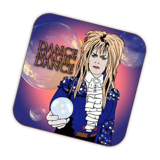 Dance Magic 1980s Labyrinth Film Inspired Drinks Coaster 
