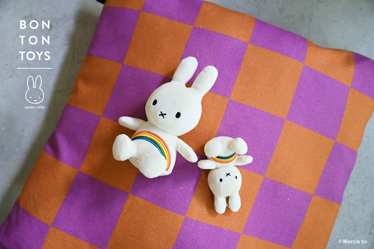 Bon Ton Toys Miffy Corduroy Rainbow Keychain