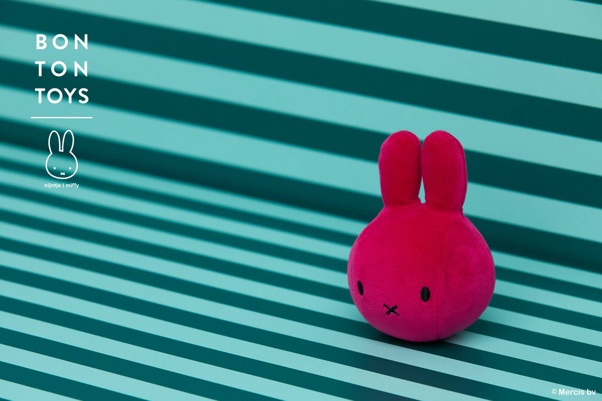 Bon Ton Toys Miffy Squishy Stress Ball Fuchsia