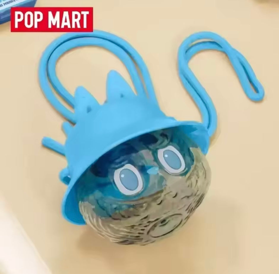 POP MART The Monsters Labubu Blue Tumbler 