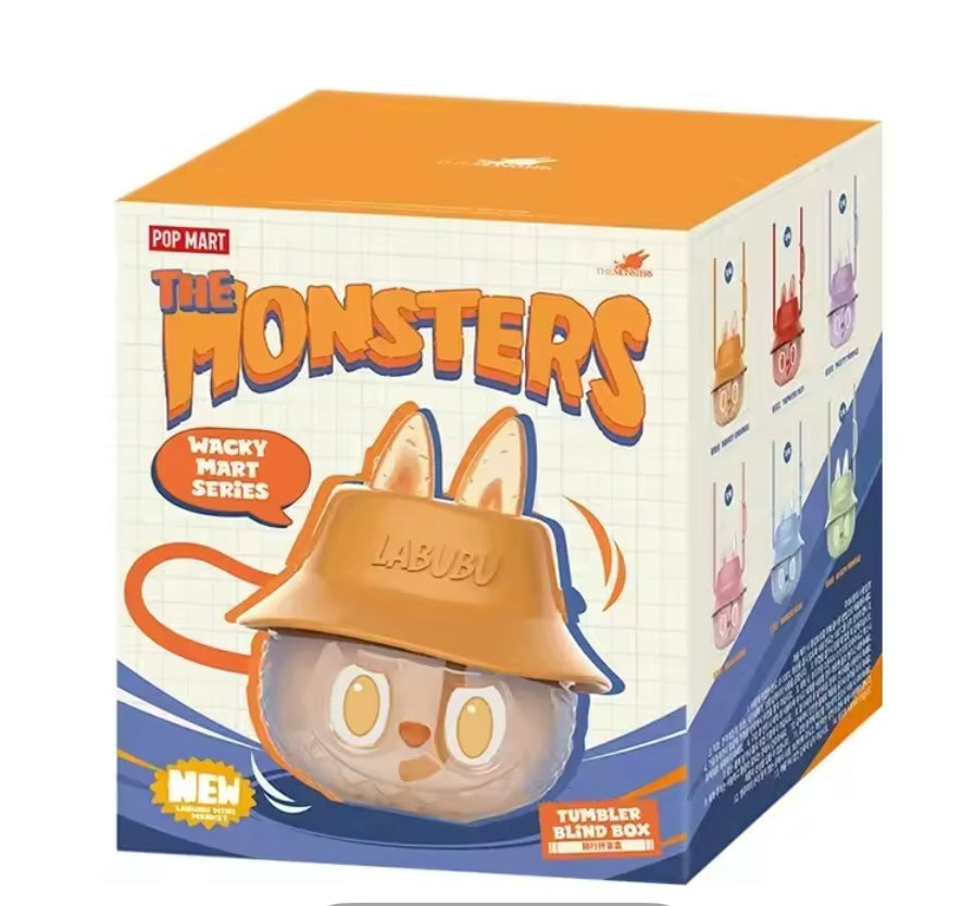 POP MART Labubu The Monsters Wacky Mart Tumbler Blind Box 