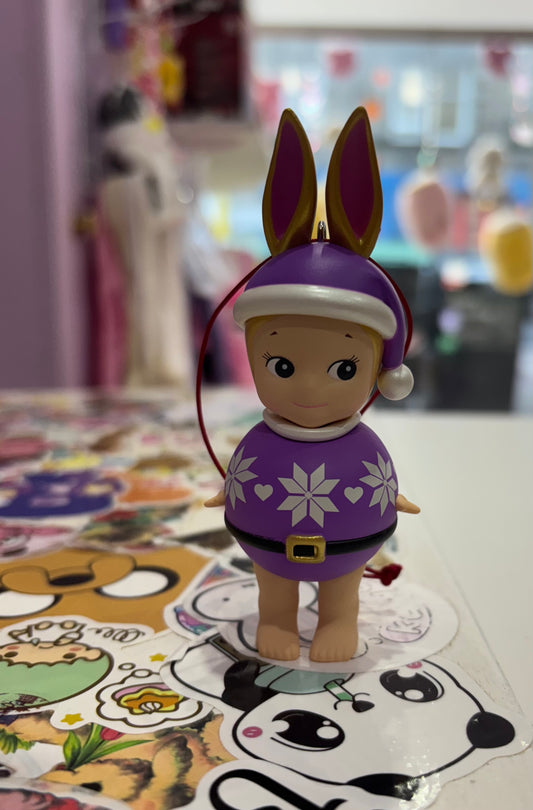 Sonny Angel Christmas Ornament - Rabbit (released 2023)*no box*