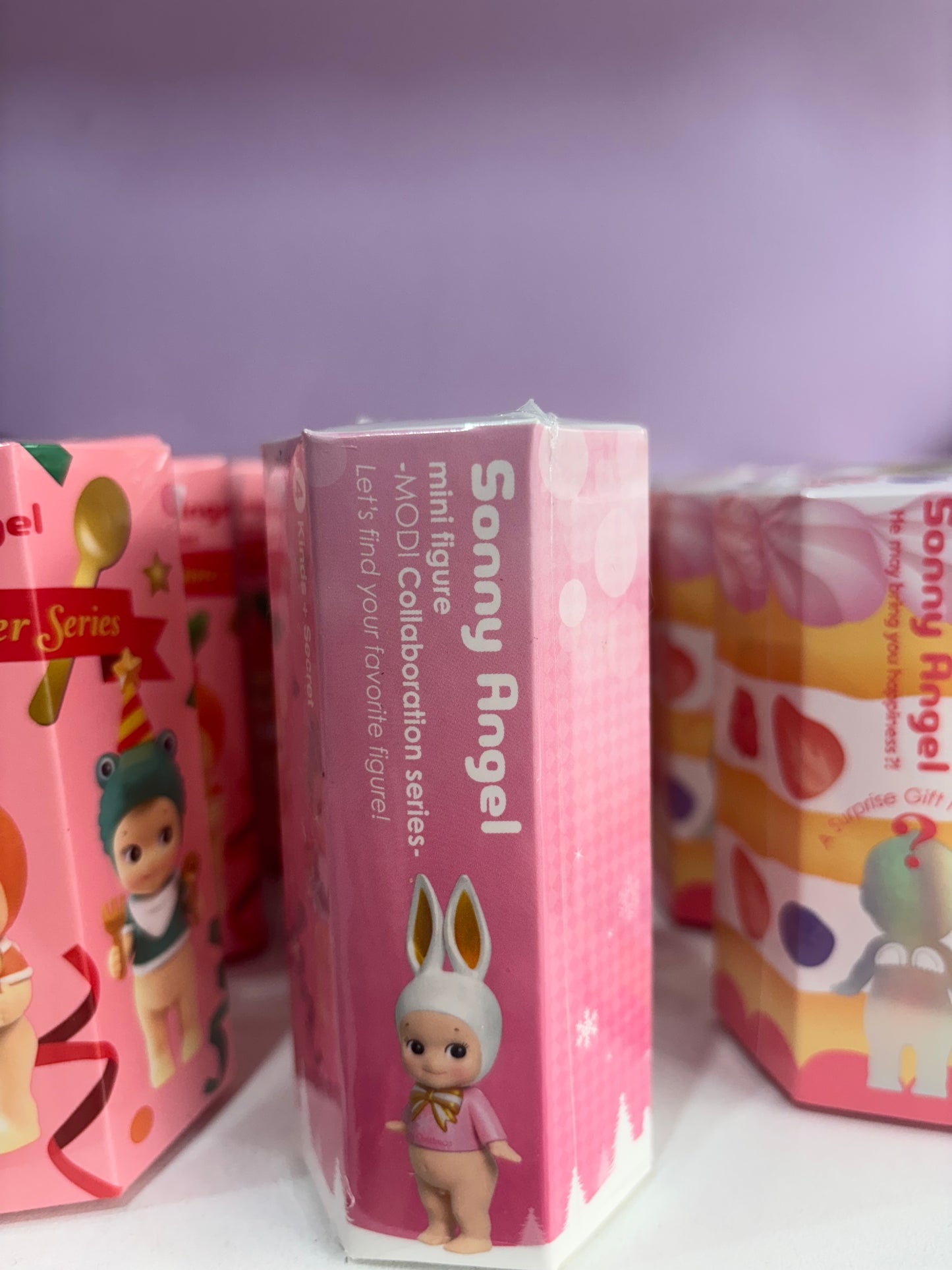 Sonny Angel MODI Christmas collaboration (2015) French Bulldog *open box/bag