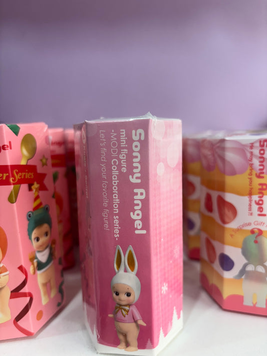 Sonny Angel MODI Christmas collaboration (2015) French Bulldog *open box/bag