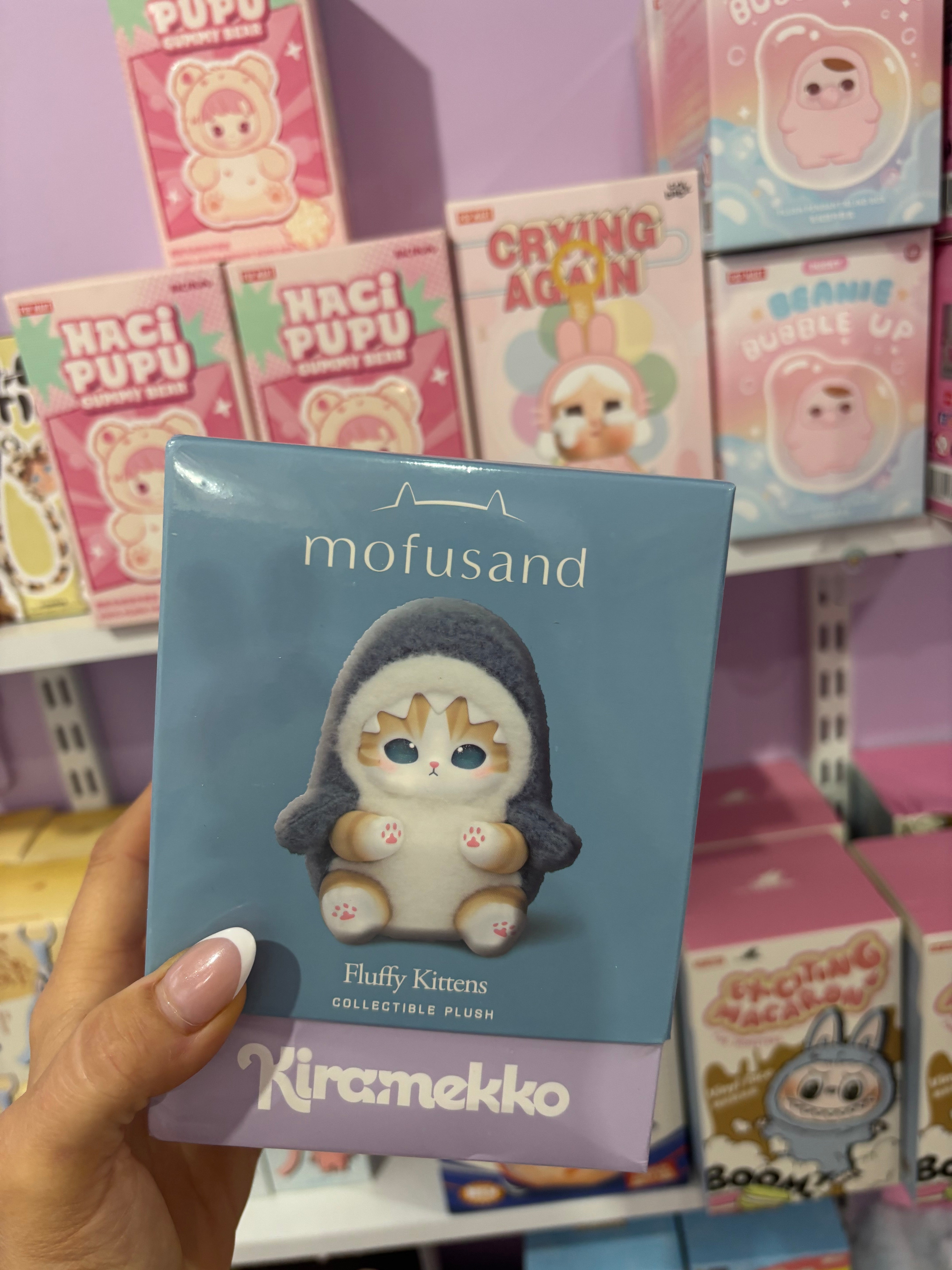 Mofusand Fluffy Kittens Plush Blind Box Charm – Café Kawaii