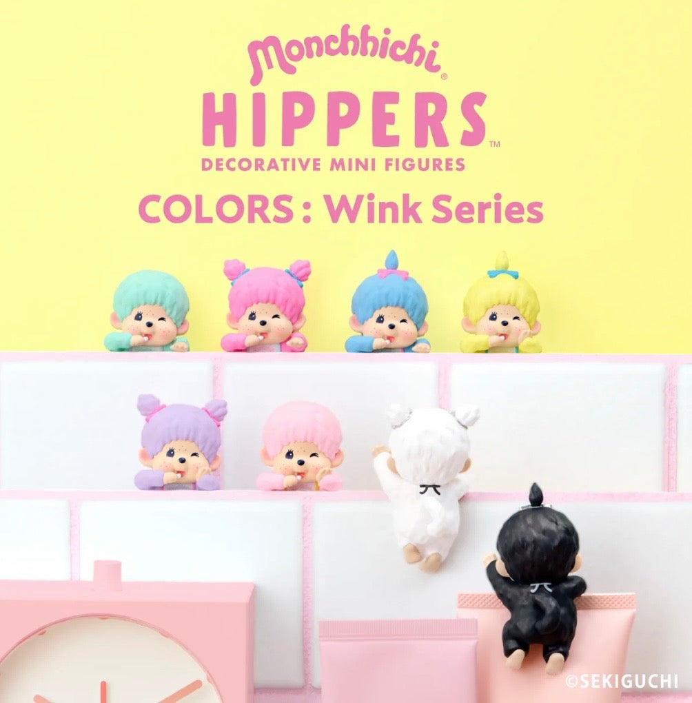 Sonny Angel X Monchhichi Colour Wink Series