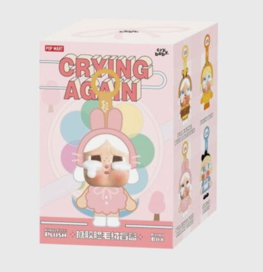 POP MART Crybaby Crying Again Vinyl Plush Pendant