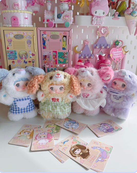 Nommi Puppy Diary Plush Pendant