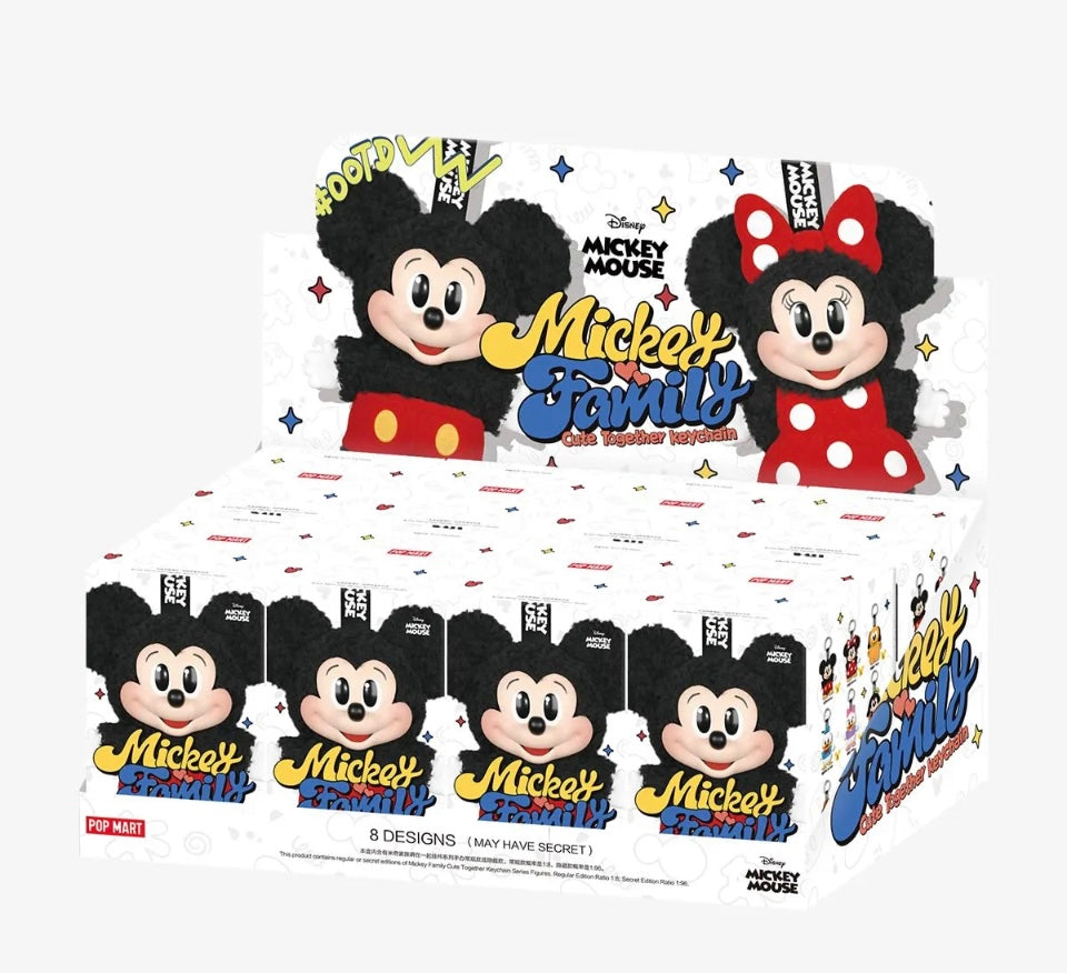 POP MART Mickey Family Cute Together
