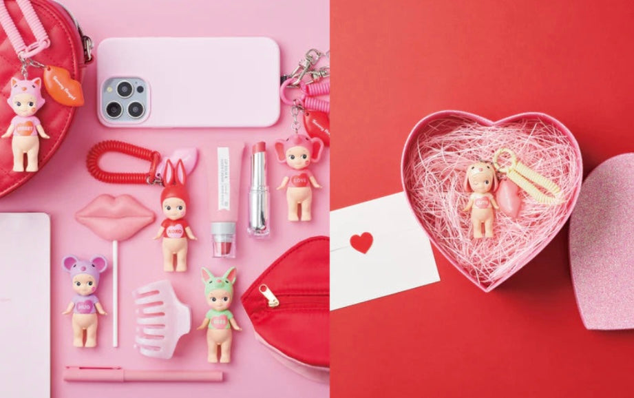 Sonny Angel Kiss Kiss Keychain