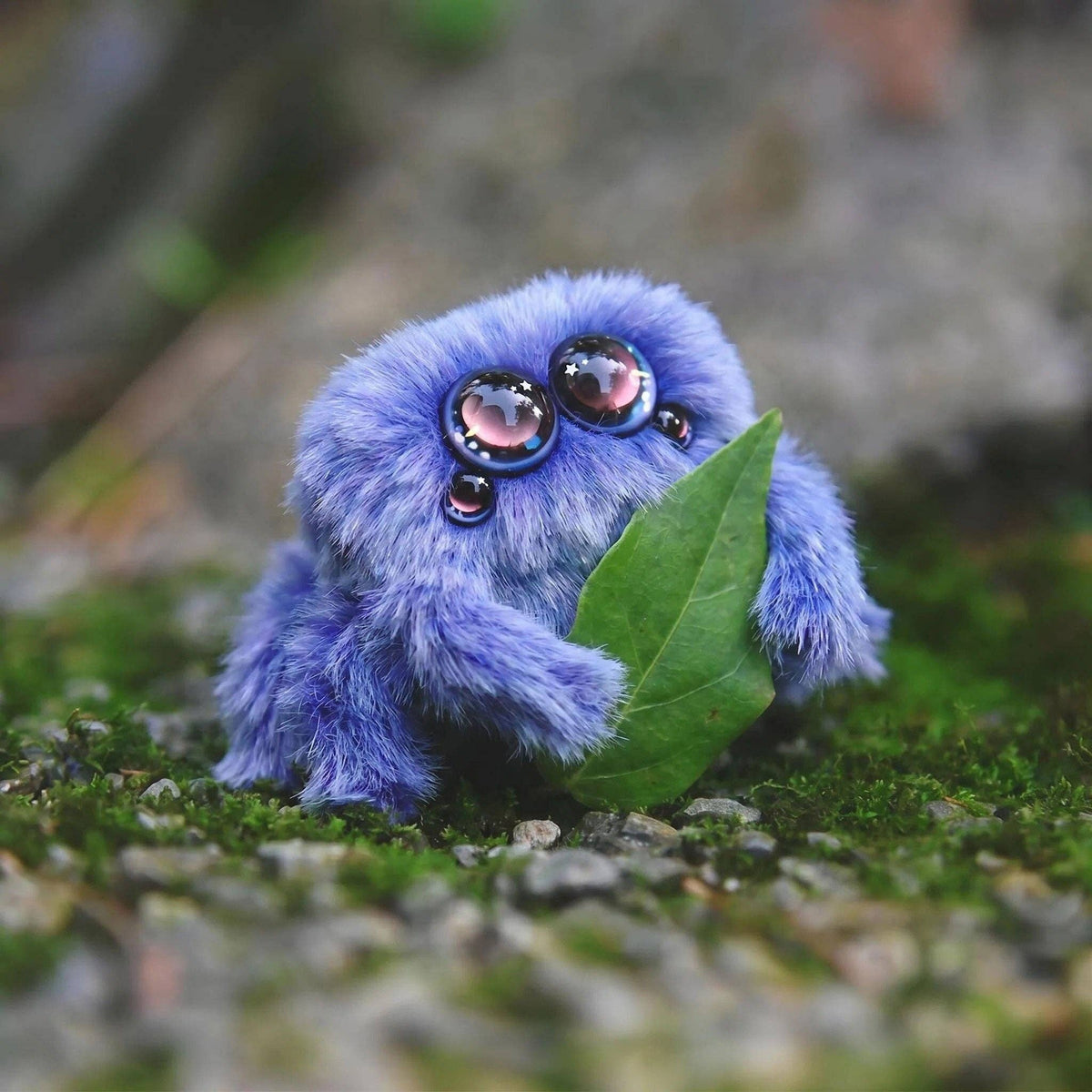 Snowball | Sapphire Blue Spider Plush Toy