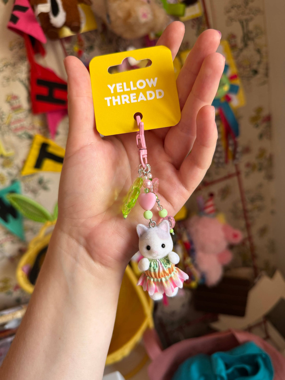 Critter Baby Charm Keyring