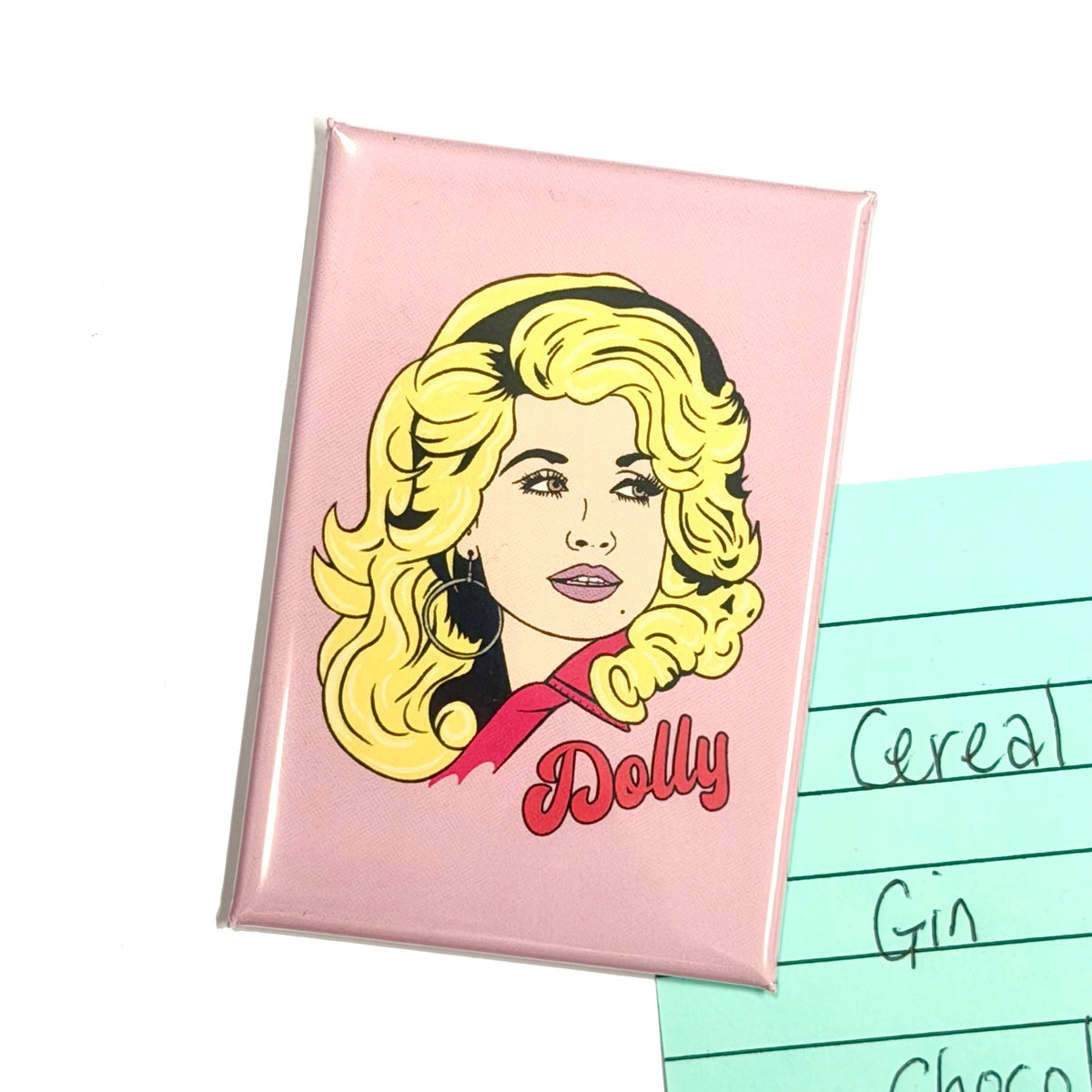 Dolly Inspired Fridge Magnet