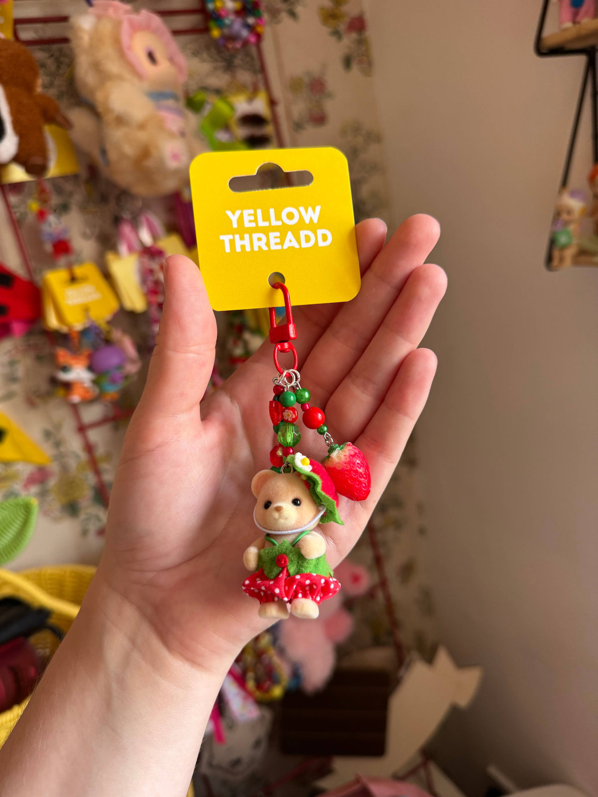 Critter Baby Charm Keyring